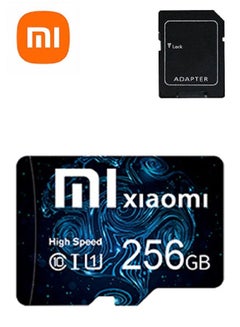 Buy Xiaomi Class 10 Micro TF SD Card SDXC Memory Card, Camera High Speed Flash SD Card 256 GB Expanded Data Storage in Saudi Arabia