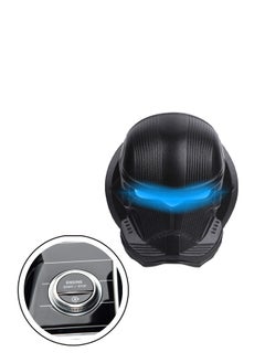 Buy Car Engine Start Stop Button Startup Cover Open The Protective Shell of Style Push Decoration Black in UAE