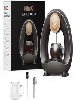 اشتري iCafilas Portable Americano MINI Q Coffee Maker Machine Compatible with Coffee Powder Grind & Tea Home Office Cafeteria في الامارات