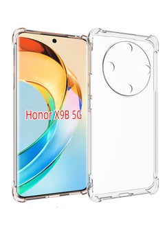 اشتري حافظة هاتف لهاتف Honor X9b شفافة للغاية ومضادة للخدش ومضادة للصدمات وغطاء خلفي من مادة TPU في السعودية