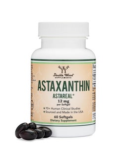 اشتري أستازانتين Astareal Max Strength 12 مجم لكل كبسولة هلامية 60 كبسولة هلامية في الامارات