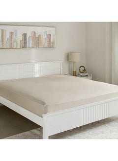 Buy Purely Percale King Fitted Sheet 200 x 40 x 180 cm in Saudi Arabia