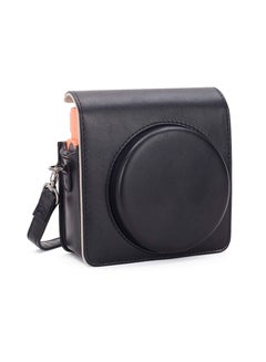 اشتري KASTWAVE Square SQ1 Case - Protective Case for Fujifilm Instax Square SQ1 Instant Camera - PU Leather Cover with Adjustable Shoulder Strap - Black في الامارات