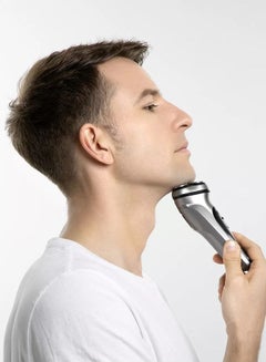 Buy Electric Shaver Razor for Men, Facial Cleansing Cordless Waterproof USB Rechargeable Razor in UAE