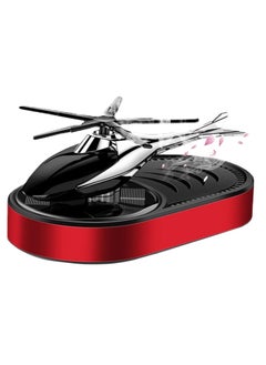 Buy Car Air Freshener Solar Powered Helicopter Air Perfume For Car Long Lasting Fragrances Diffusers For Auto Dashboard Car Perfumes in UAE