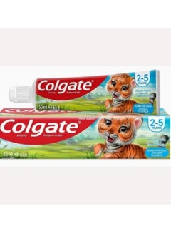 اشتري Kids Toothpaste Bubble Gum Fruit Flavour - Clinically Proven Cavity & Enamel Protection - For Kids Age 2 - 5 Years  - 50 ml في الامارات