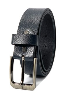 Buy Classic Milano Genuine Leather Belts for men Print Texas Crunch 40MM Belt men PTX-401 (Blue) by Milano Leather in UAE