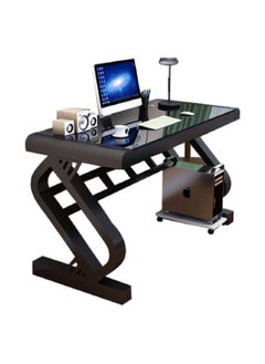 Buy S-shaped computer gaming table with a sturdy, easy-to-assembledesktop in Saudi Arabia