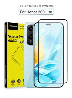 Buy Honor 200 Lite Screen Protector – Premium Edge to Edge Tempered Glass, High Transparency, Delicate Touch, Anti-Explosion, Smooth Arc Edges, Easy Installation in Saudi Arabia