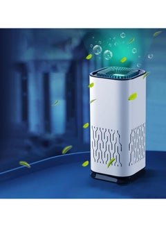 Buy Air Ionizer Purify For Car Dashboard Bedroom Bathroom white in UAE