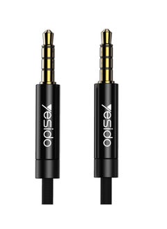 اشتري Yesido Nylon Braided 3.5Mm To 3.5mm Jack Aux Auxiliar Audio Cable for Tablet MP3 Laptop Phones في الامارات