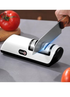 اشتري Knife Sharpener Professional 2 Stage Electric Knife Sharpener for Kitchen Knives Multifunctional Automatic Knife Sharpener with Quick Sharpening Polishing Function for all kinds of Kitchen Knives في الامارات