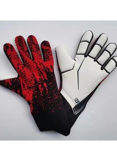 اشتري New Falcon Football Professional Adult Latex Fingerless Breathable Durable Thickened Goalkeeper Gloves Goalkeeper Gloves في السعودية