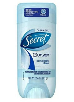 Buy Outlast Antiperspirant-Deodorant Clear Gel Completely Clean 76g in UAE