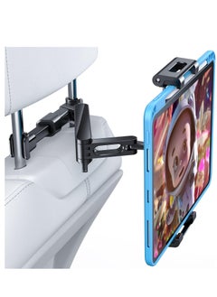 Buy Car Headrest Tablet Mount Holder Stretchable Backseat Tablets Stand for Kids Compatible with iPad/Cell Phone/Galaxy Tab/Kindle Fire Hd/Switch Lite or Other 4.7-13" Device in Saudi Arabia