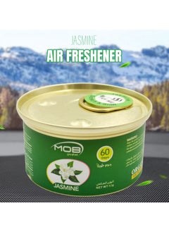 Buy Air Freshener Can For Car And Home Last Upto 60 Days, 42g Organic Jasmine Fragrance Freshener in Saudi Arabia