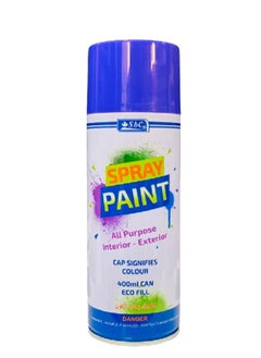 Buy Spray Paint All Purpose Interior-Exterior 400ML Violet in UAE