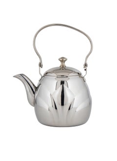 Buy Silver Stainless Steel Teapot 1.30 Litter in Saudi Arabia