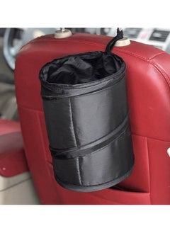 Buy Car Trash Bin Foldable, Car Bucket Car Foldable Bucket, Durable And Fits Anywhere Car, Home and Office,1 Pcs Black ABD RB578 in Saudi Arabia