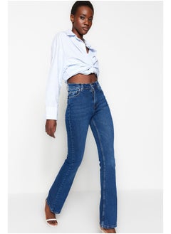 اشتري Jeans - Blue - Wide leg في مصر