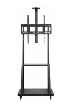 Buy TV Floor Stand Mobile TV Bracket for 32-75 Inch Maximum Load 50KG in Saudi Arabia