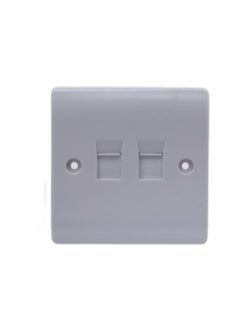 اشتري Admore Data Socket RJ45 2G (CAT-6) White في الامارات