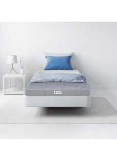 اشتري Sleepwell Durafirm 2.0 | Visco Medicated Foam | Single Bed Size | Medium Firm | Neem Fresche Technology | Anti Sag Mattress (200L x 90W x 15H cm) في الامارات