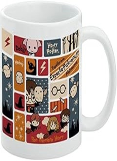 اشتري GRAPHICS & MORE Harry Potter Cute Chibi Pattern Ceramic Coffee Mug, Novelty Gift Mugs for Coffee, Tea and Hot Drinks, 11oz, White في مصر