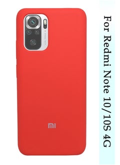 Buy Redmi Note 10/10s 4G Protective Case Cover With Inside Microfiber Lining Compatible With Redmi Note 10/10s 4G in UAE