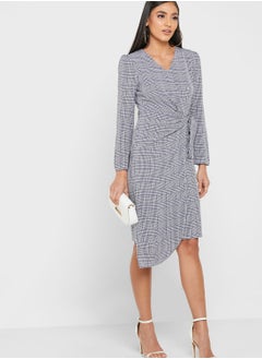 Buy Checkered Knot Dress in Saudi Arabia