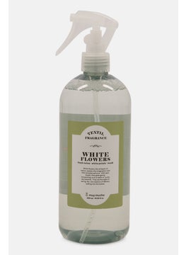 Buy White Flowers Textile Home Spray 500 ml, Green/Transparent in UAE