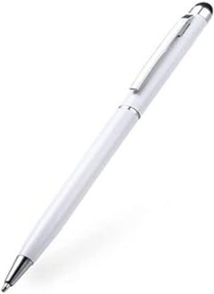 Buy Exon X1137 Universal Stylus Ballpoint Pen, 2 in 1 for Tablets and smart phones - White in Egypt