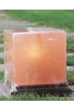 Buy Organic Secrets Himalayan Pink Salt Cube Lamp in UAE