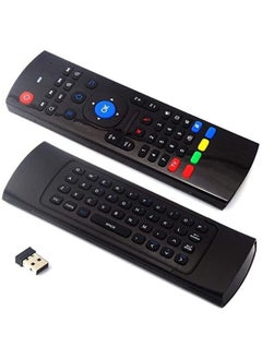 Buy Mx3 Pro Mini Wireless Keyboard Air Mouse Sar Ccthyp 3D Fly Controller Built-In 3-Gyro 3-G Sensor With Nano Usb Receiver Perfect For Tv Htpc Iptv Pc Raspberry Smart Tv in Saudi Arabia