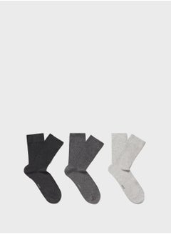 Buy 3 Pack Assorted Socks in Saudi Arabia