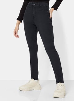 Buy Mila Iris High Waist Skinny Fit Jeans in UAE