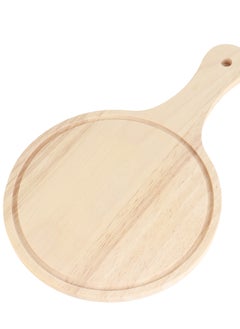 Buy Pizza serving tray with a circular wooden design,32 in Saudi Arabia