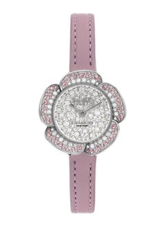 اشتري Flower Analog Women's Silver Case Wrist Watch - 14504324 في السعودية