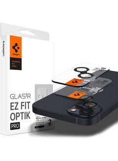 Buy Glastr Ez Fit Optik Pro for iPhone 15 Plus/ iPhone 15 and iPhone 14 Plus/ iPhone 14 - Black in UAE