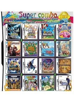 Buy 510 in-1 Game Card, Super Combo Game Cartridge, Game Card Containing 510 Classic Nostalgic Games, Game Pack Card Super Combo, Suitable for Most DS / 2DS / 3DS Console of Game Consoles in UAE