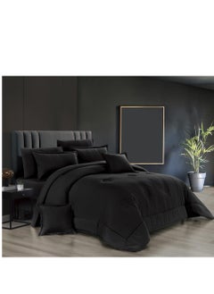 اشتري A royal plain double comforter set that adds beauty and elegance to your room في السعودية