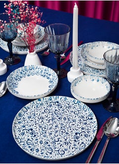 Buy Laleli 12-Piece 4-Serving Porcelain Dinnerware Set in Saudi Arabia