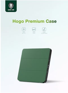 Buy Hogo Premium Case with Pencil Holder for iPad Air 13" - Green in UAE