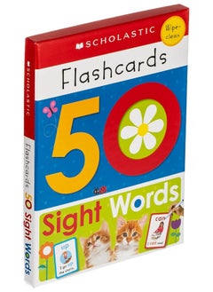 اشتري Flashcards - 50 Sight Words (Scholastic Early Learners) في الامارات