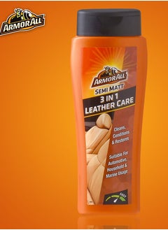 Buy Leather care Cleans Condition & Restores Suitable For Automotive Household & Marine Usage Armor All Semi Matt 3 in 1 in Saudi Arabia