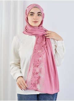 اشتري Devoree Scarf Pink For Women في مصر