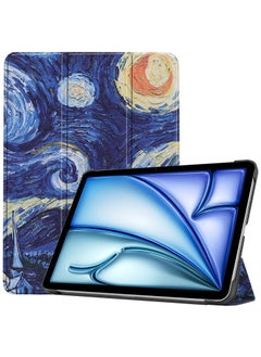 Buy Slim Stand Hard Back Shell Smart Cover Case for iPad Air 11-Inch M2 (2024), iPad Air 5/4 (2022/2020 5th/4th Generation 10.9-Inch), Auto Wake/Sleep Galaxy in Saudi Arabia