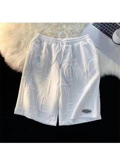 اشتري Mens Casual Summer Cool Outfit Set White Shorts في الامارات