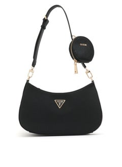 اشتري Ladies' Fashion Zipper Shoulder Bag Black في الامارات