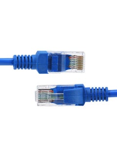 اشتري كابل شبكة إنترنت إيثرنت LAN CAT5e أزرق في الامارات